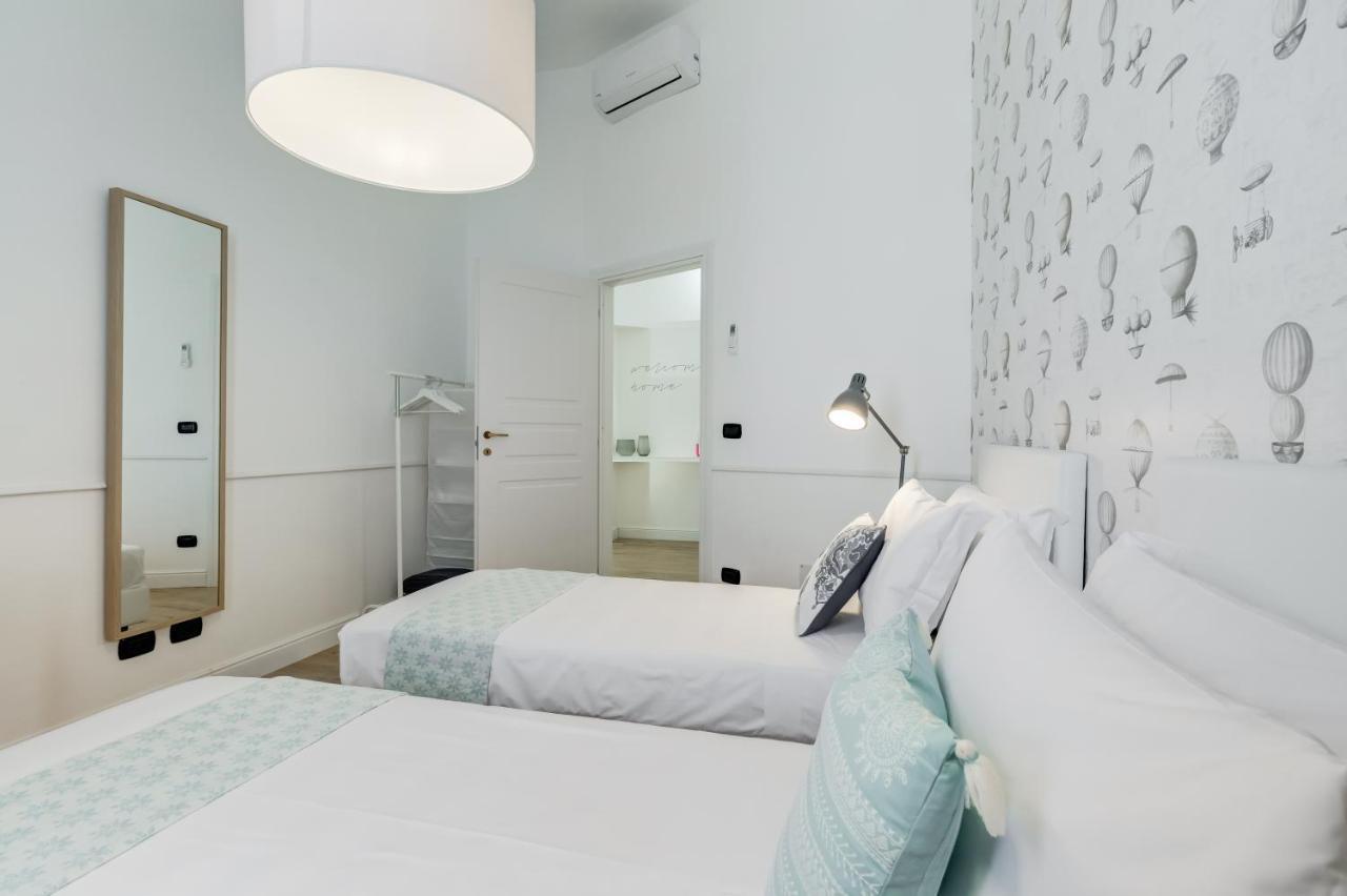 BMGA l Glam Industrial 3-Bed Apartment in Termini Rome Bagian luar foto