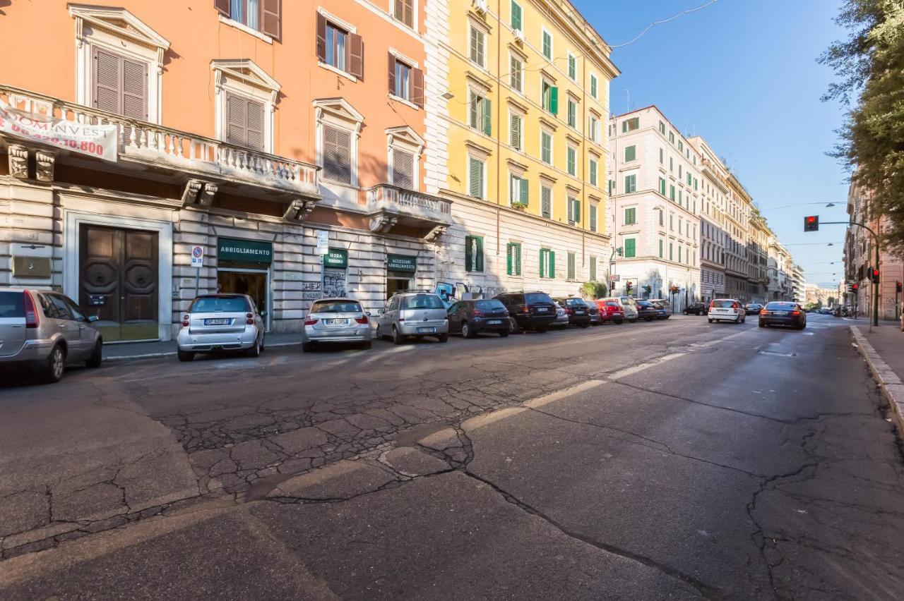 BMGA l Glam Industrial 3-Bed Apartment in Termini Rome Bagian luar foto